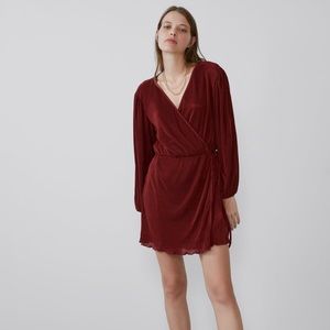 Zara pleated dress